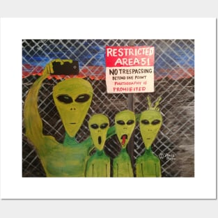 Out of this World Selfie Posters and Art